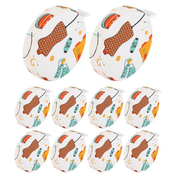Mètre Ruban 2m Double Face - Souple Pour Couture, Tailleur Et Mesures Corporelles