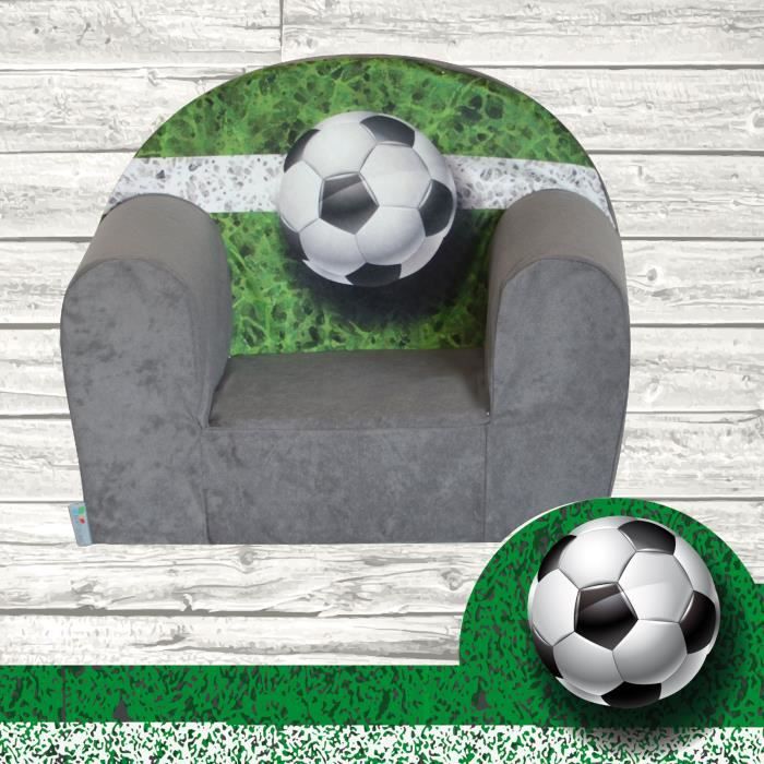 Fauteuil Junior - FORTISLINE - Mini Football - Gris - Pour Enfant de 3 ans et plus Fauteuil Junior - FORTISLINE - Mini Football - Gris - Pour Enfant de 3 ans et plus