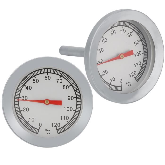Xrten Thermomètre Barbecue en Acier Inoxydable, Thermomètre de Four Xrten Thermomètre Barbecue en Acier Inoxydable, Thermomètre de Four