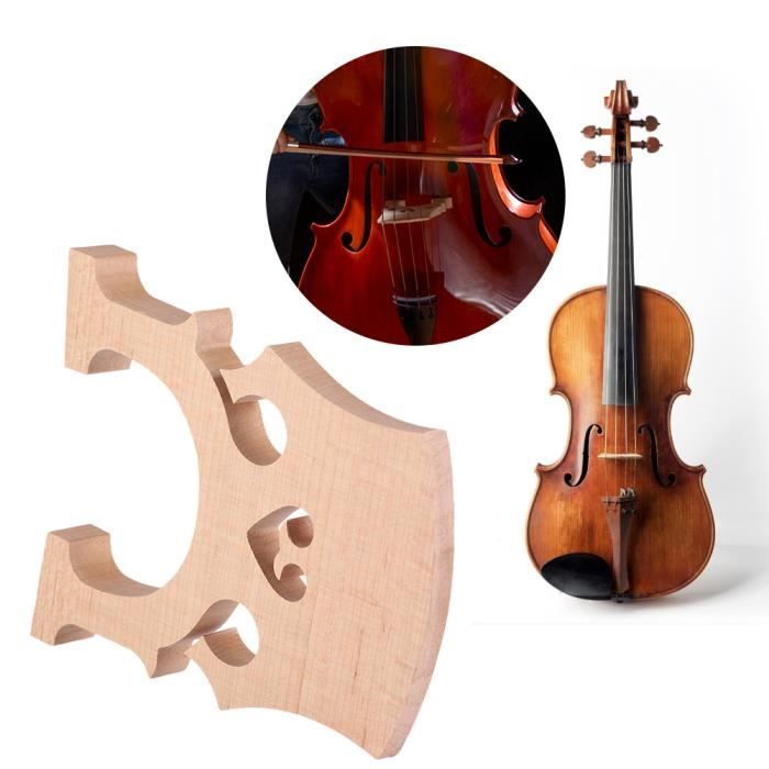 Support pour violoncelle fabriqué à la main en bois massif 