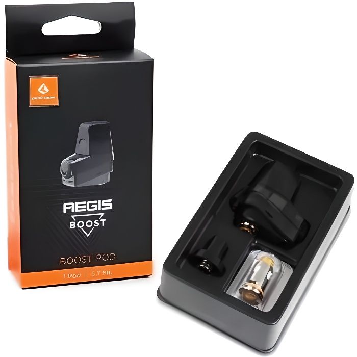Geek vape - Cartouche Geekvape Aegis Boost Pod 3,7ml + 2 Rsistances -  Cdiscount Au quotidien