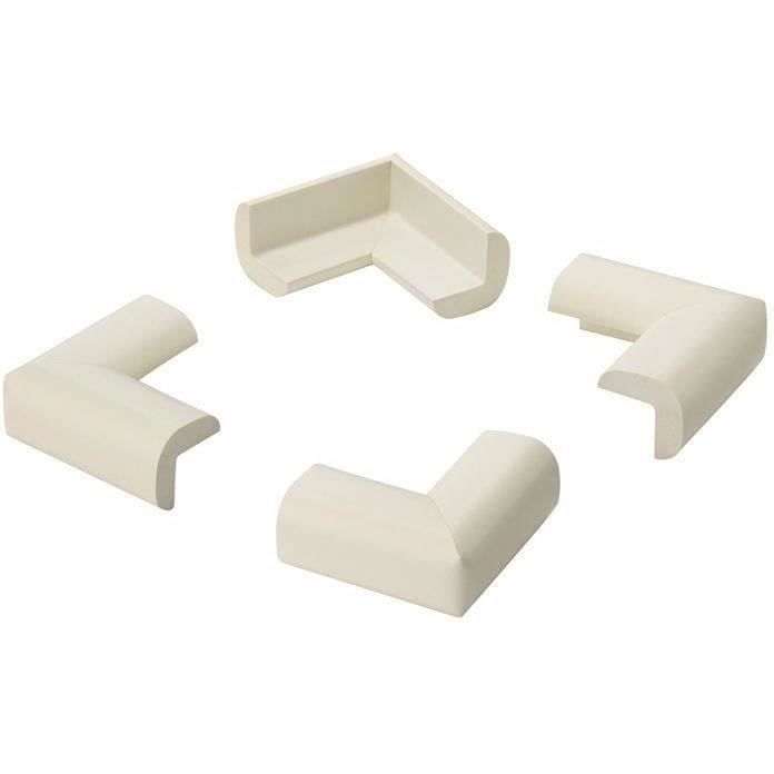 INOFIX - Protection de coin adhésive blanc par 4 en blister