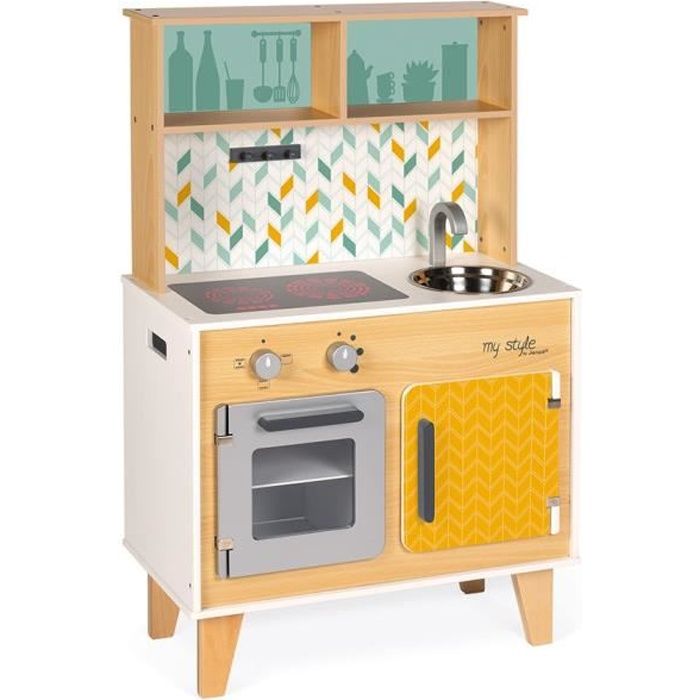 Grande Cuisine My Style Personnalisable Avec Stickers Bois