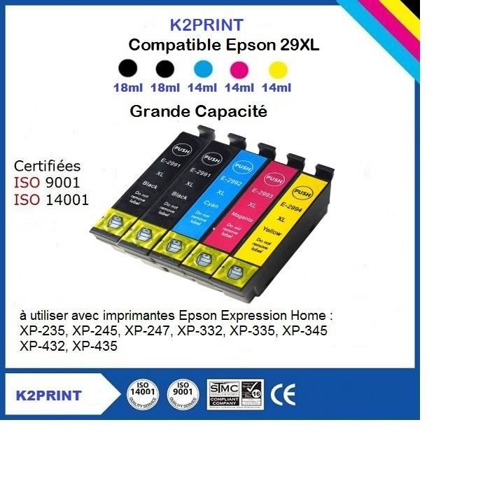 Cartouches encre Epson XP-245 XP245 - Cdiscount Informatique