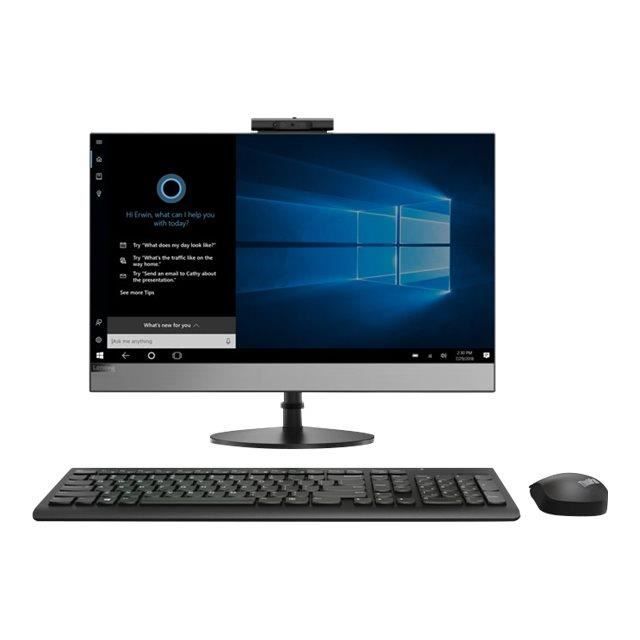 Lenovo V530 24icb 10uw Tout En Un Avec Support D Ecran 1 X Core I5 8400t 1 7 Ghz Ram 8 Go Hdd 1 To Graveur De Dvd Uhd Graphics Prix Pas Cher Cdiscount