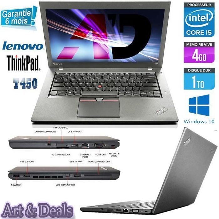 LENOVO THINKPAD T450 5 eme - Lenovo