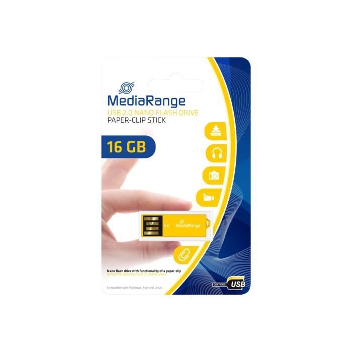 Cle USB 2.0 MediaRange Nano - vue 3