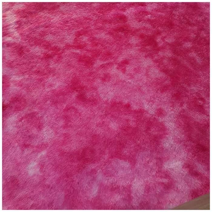 Générique Tapis De Shaggy Moelleux, Style D'art Populaire Traditionnel