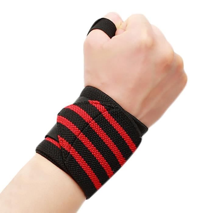 Bandage Protection de Poignets Protège Bandeau serre poignet bracelet bande  Serre-poignets 2PCs pour Gymnastique haltérophilie - Cdiscount Sport