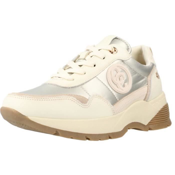 Carmela Baskets CARMELA 160928C Beige - Lacets - Adulte - Plat