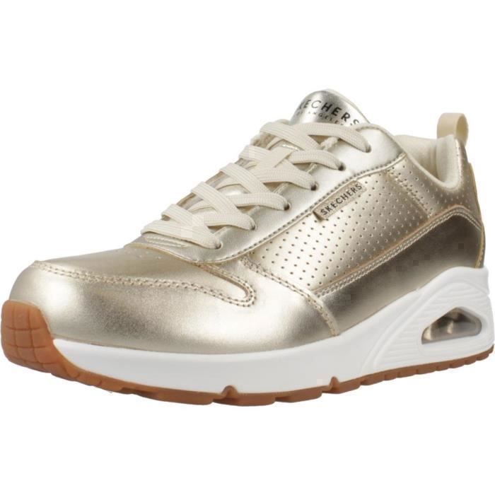 Skechers Baskets - SKECHERS - UNO METALLIXS - Couleur Dor - Taille 36 - Mixte