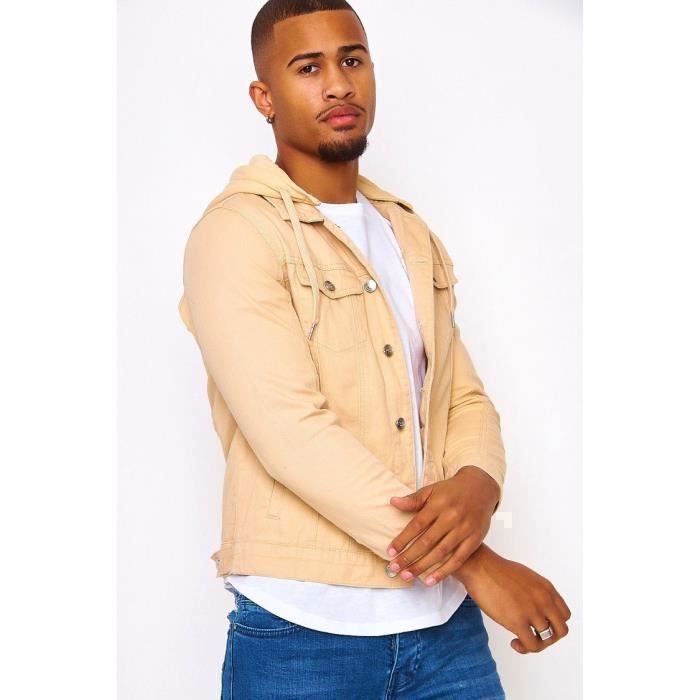 Veste en jean beige / Project X - 2030120