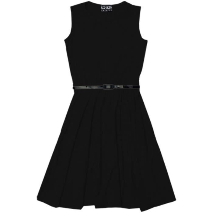 Robe noire fille clearance