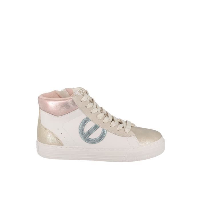 No Name Basket Montantes - NO NAME - STRIKE MID CUT - Jaune - Femme - Lacets