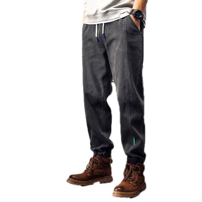 Jeans Confortable Homme Jeans Homme Regular Fit Taille Haute