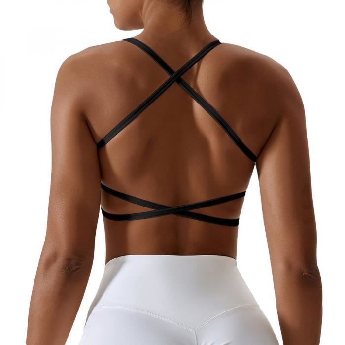 UA Dos Croisé Et Maintien Léger Brassière De Sport Pour Femme