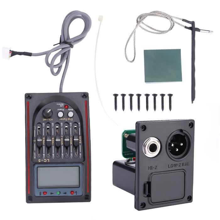 Égaliseur Préampli OMABETA LC-5 : 5 Bandes pour un Son Acoustique Parfait – Guide d’Achat et Avis