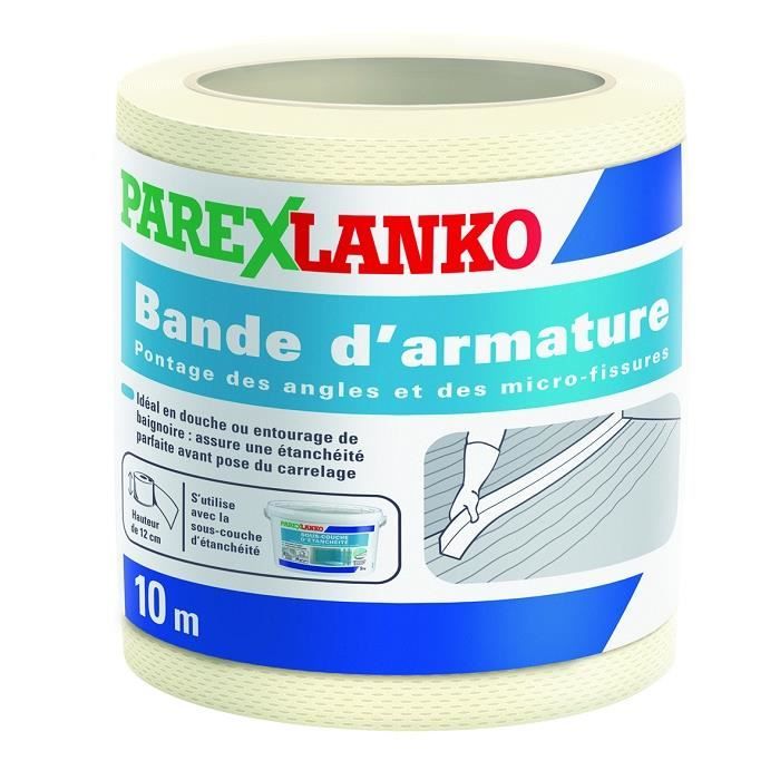 Bande d'armature Parexlanko, 10 m x 12 mm