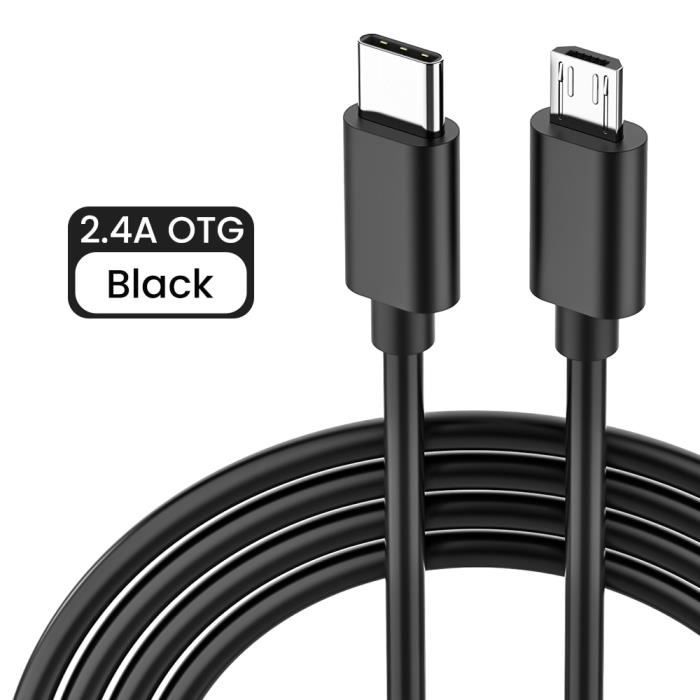 Lot De 9 Adaptateurs USB - Type-C Vers Micro, USB-A Vers Type-C, Etc. - Charge Rapide 2A, Transfert Données