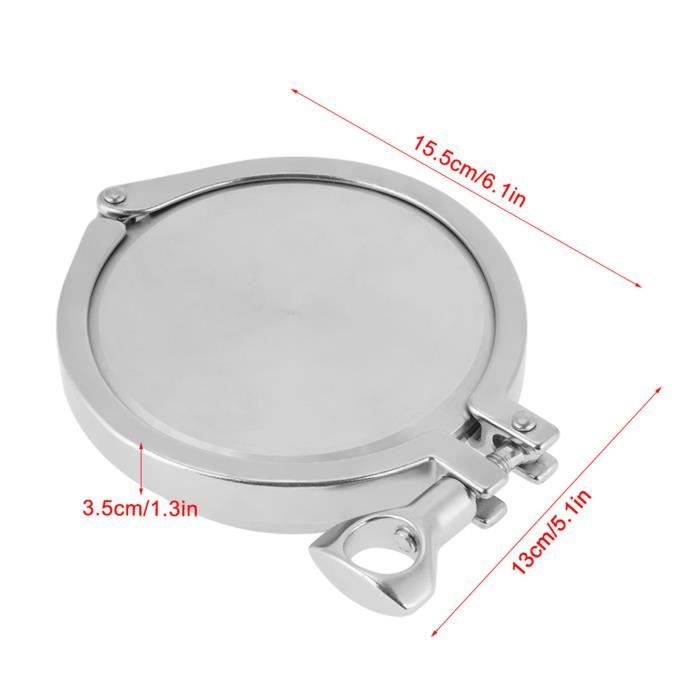 Collier De Serrage Acier Inoxydable Double Fil 68-76mm - Pour Tuyau D'Étang Et Poisson Koï