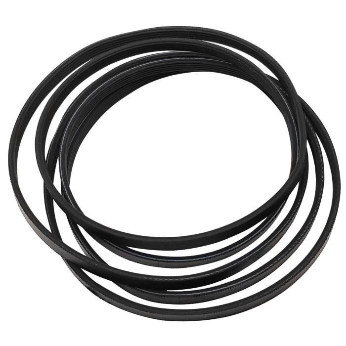 2SETS Natural Rubber Dryer Drum Belt 40111201 Replaceable Part Code 40111201