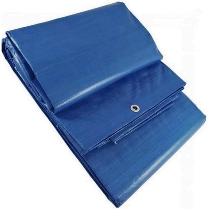 Bâche Imperméable Pour Bassin De Jardin, Bâche Noire Durable Pour