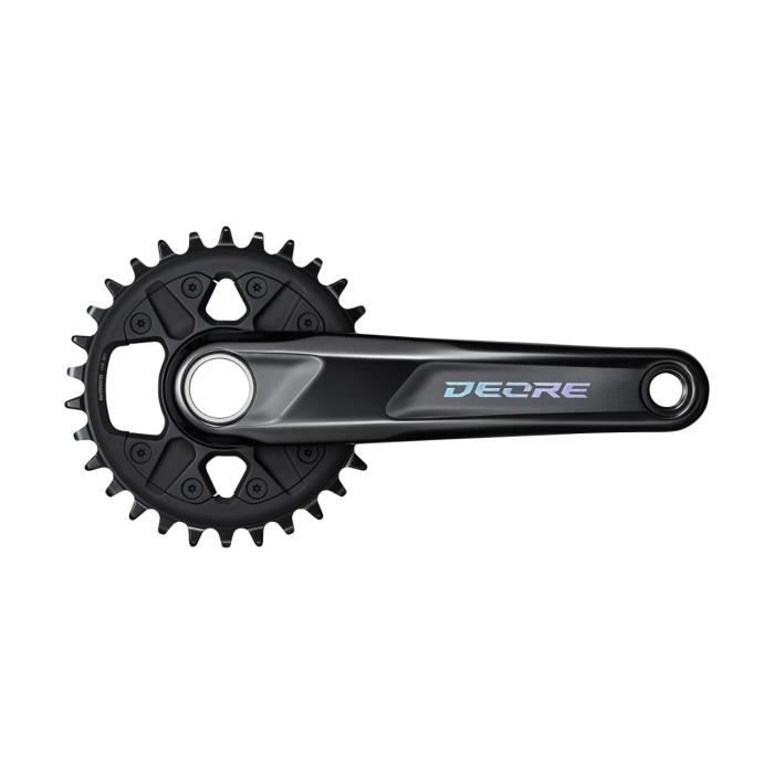 Pédalier VTT Shimano Deore Fc-M6100-1 - Noir - 170mm/32 dents