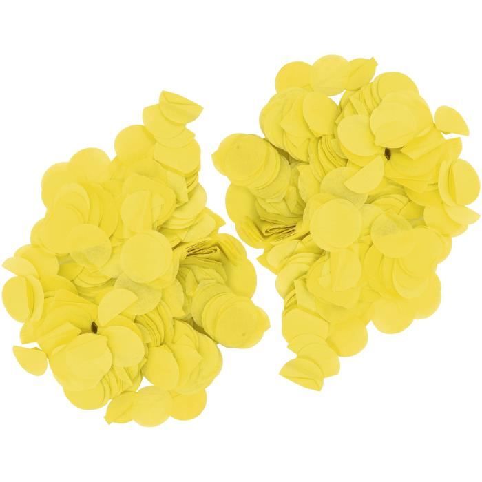 5000 Confettis Multicolores 2.5cm - Décoration Mariage, Anniversaire, Fête