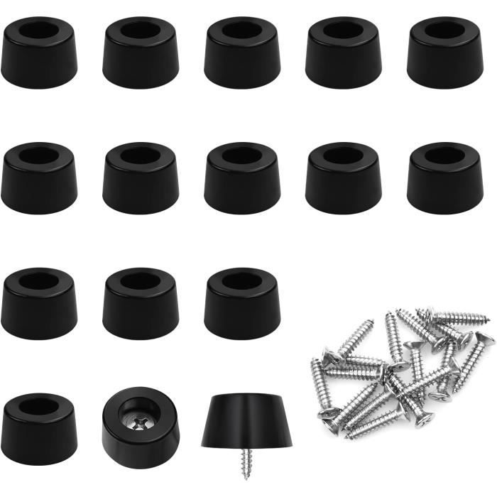 Lot de 12 crochets à visser acier STANDERS, Diam.3.5 x L.20 mm | Leroy