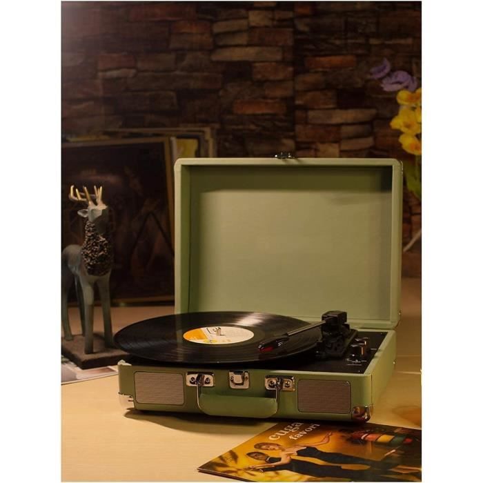 Tourne-disque Phonographe Vintage KOSMOPHON - Rare Et Fonctionnel