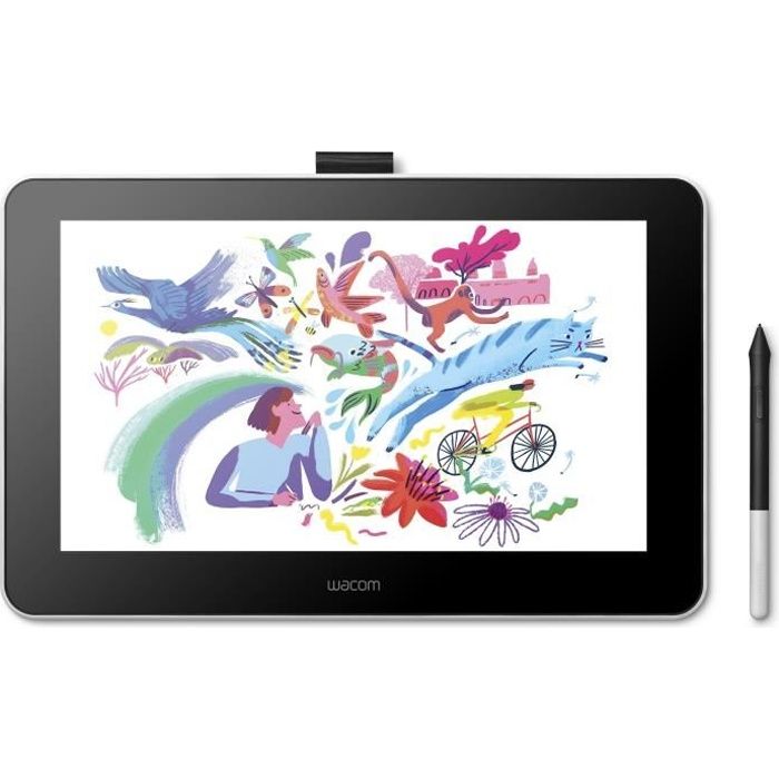 Wacom One Creative Pen Display 本体 WACOM One Tablette graphique 13 Creative Pen display - Cdiscount