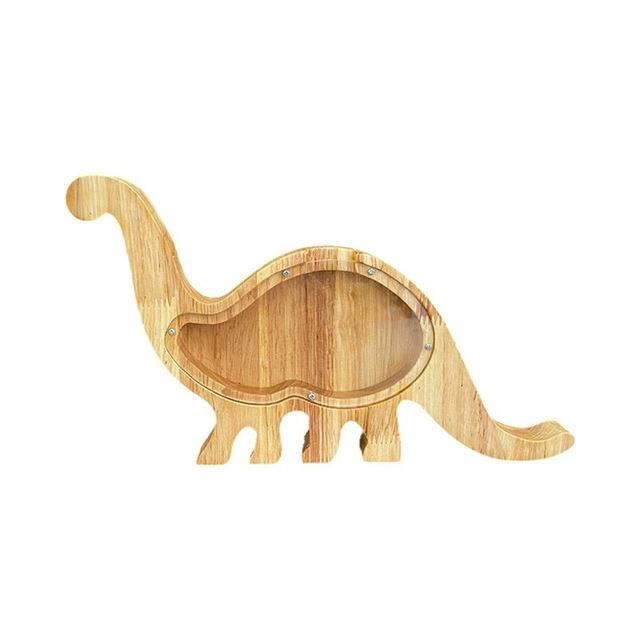 Tirelire Bois "Travel Funds" 21x16,5x7,5cm - Décoration Et Épargne Voyage - Design Vintage