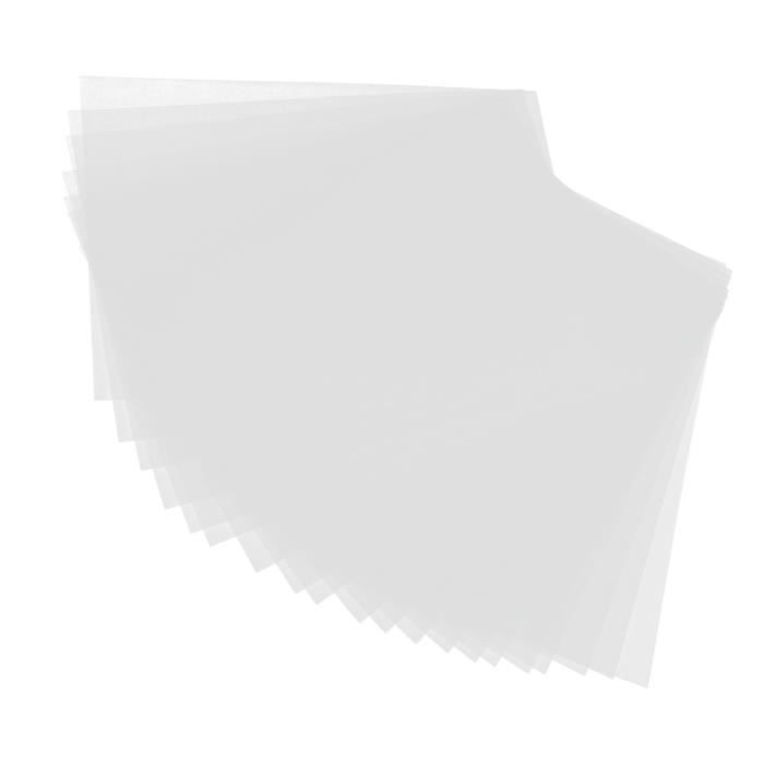 Sweelov Lot de 125 Feuilles de Papier Transparent Imprimable A4 100 g