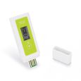 Enregistreurs de température et d'humidité à affichage LED portables Mini hygromètre à thermomètre multifonctionnel YMP-20ED-1