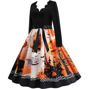 TOFOTL Robe Halloween Pour Femme Fete Deguissement