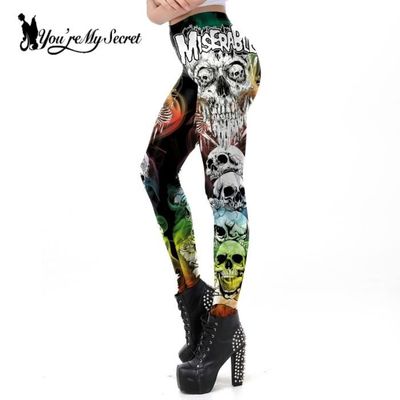 Leggings tete de mort top