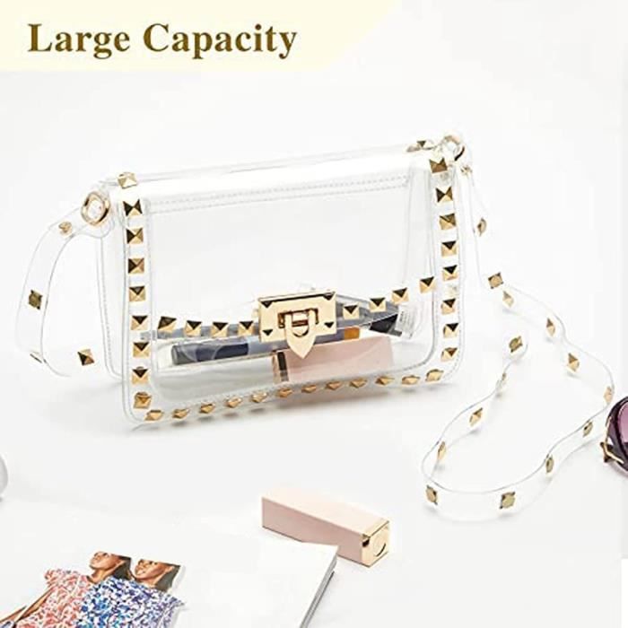 Sac hotsell transparent tendance