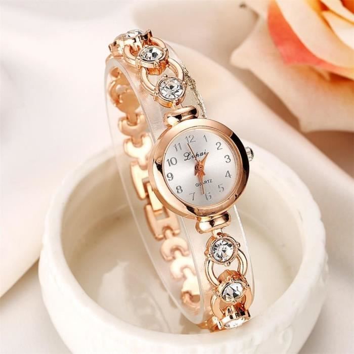 Montre Bracelet Vintage Femme Nouveau Femme Fille Montre Pas Cher