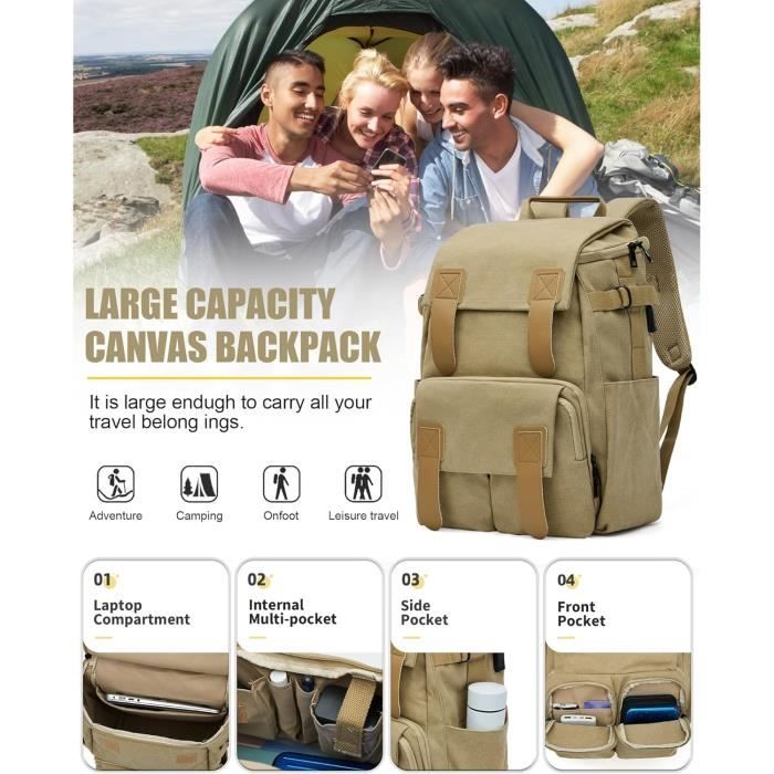 Sac A Dos Femme Sacs Dos Voyage Pour Ordinateur Portable 15 6
