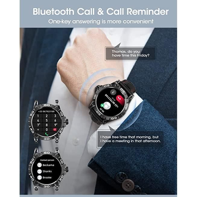 Achetez en gros Montre Connectée Bluetooth 5.0 Amoled étanche Ip68