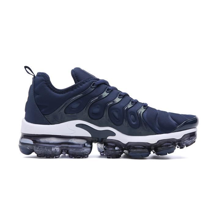 Vapormax plus blanche outlet et bleu