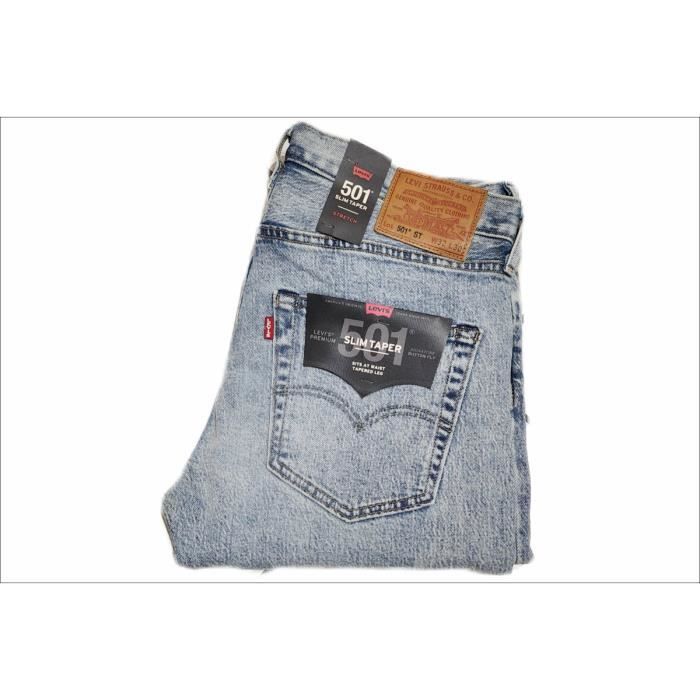 501 tapered hot sale homme