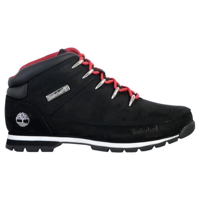Timberland homme best sale noir et rouge