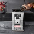 KRUPS Machine à café grains, Cafetière expresso, Cappuccino, Acier inoxydable brossé, 21 boissons chaudes ou froides EA877A10-2