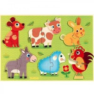 Jouet Ferme Complète Hyrenee - Tracteur Moissonneuse, Écurie, Animaux Et Accessoires - Kit D'Éveil Pour Enfants 3-7 Ans