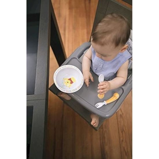 Badabulle Coffret Repas Winnie Assiette Bol Tasse Couverts Cdiscount Puericulture Eveil Bebe