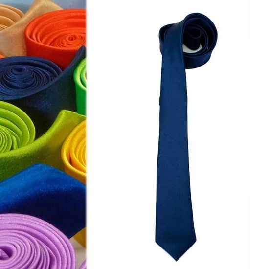 Cravate Hommes Mode Couleur Gris Unie Satin Habillé Mariage Décontracté Crava EB