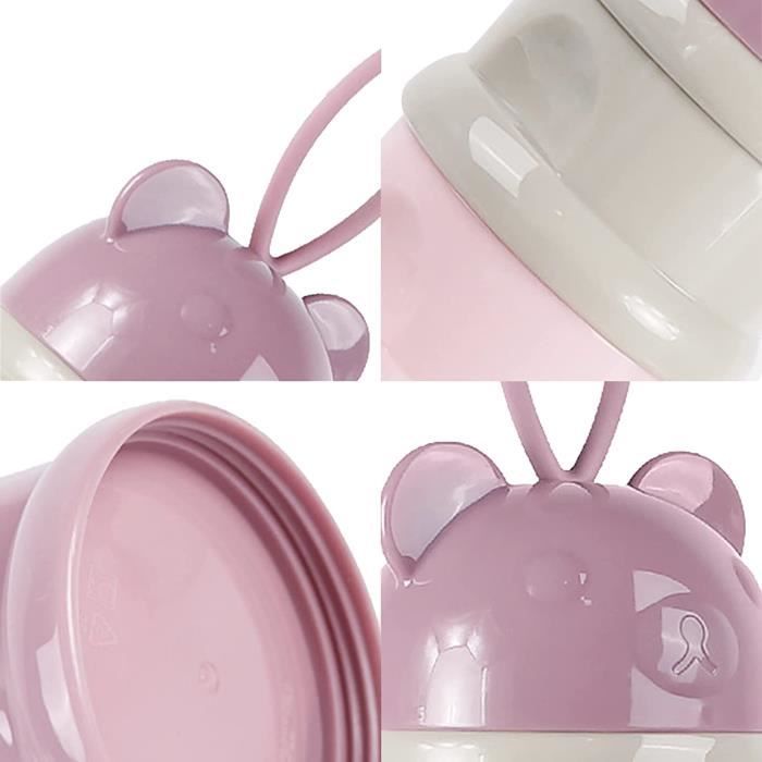 Doseur De Lait En Poudre Suavinex - 4 Compartiments Hermétiques, Bec Verseur - Lavable Au Lave-Vaisselle - Vert