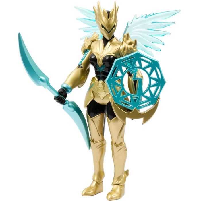 Figurine Articulée Gormiti Gormiti Avec Attaque Lumineuse Eau Aqu 27 Cm A Partir De 4 Ans Grv071 à Prix