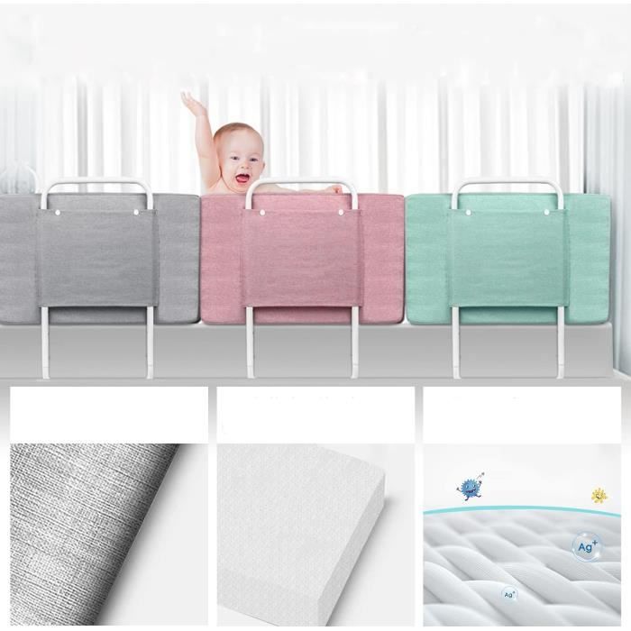 Bebeboutik - YUENFONG Barrière De Lit De 150 Cm - Pour Lit D'enfant